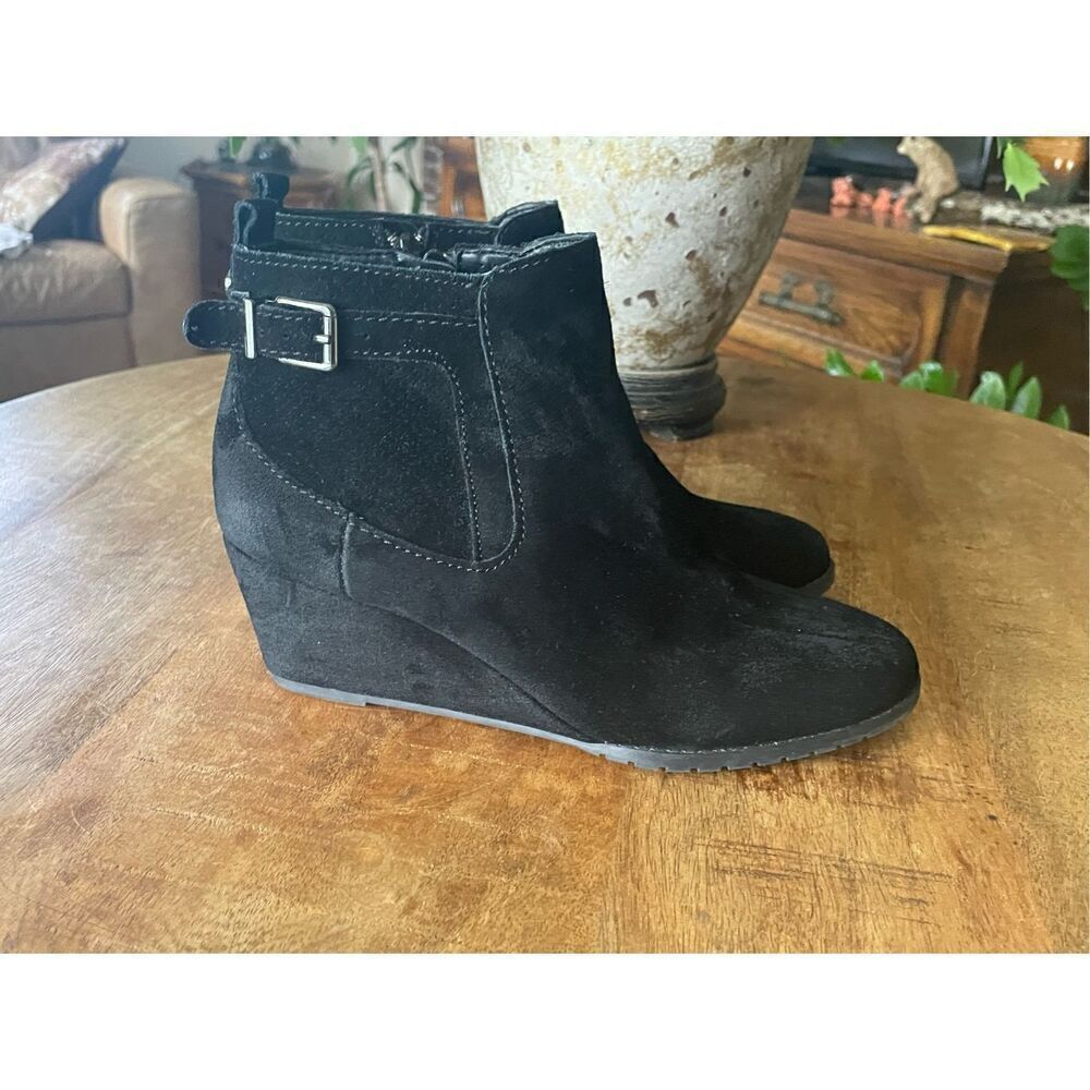 Alex Marie | Shoes |Boots-ankle  Genuine Black Suede Size 7M